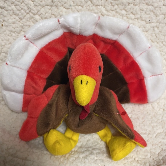 TY Gobbles Beanie Baby - authentic 4th generation - Picture 2 of 4